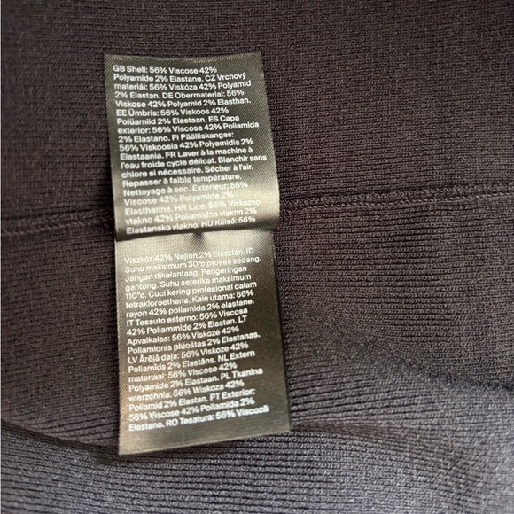 COS Knitted T-Shirt Dress in Navy Blue Size Large. NWT - Picture 11 of 12